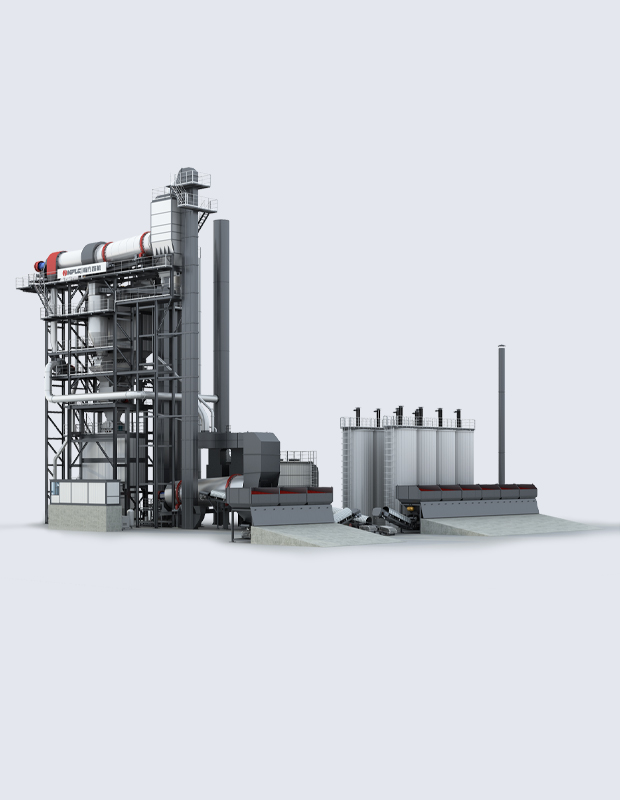 LBNZ逆流整體式瀝青混合料攪拌設備